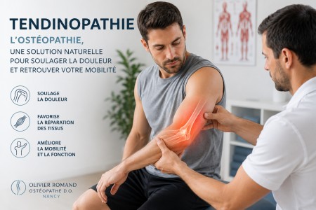ostéopathe tendinite Nancy